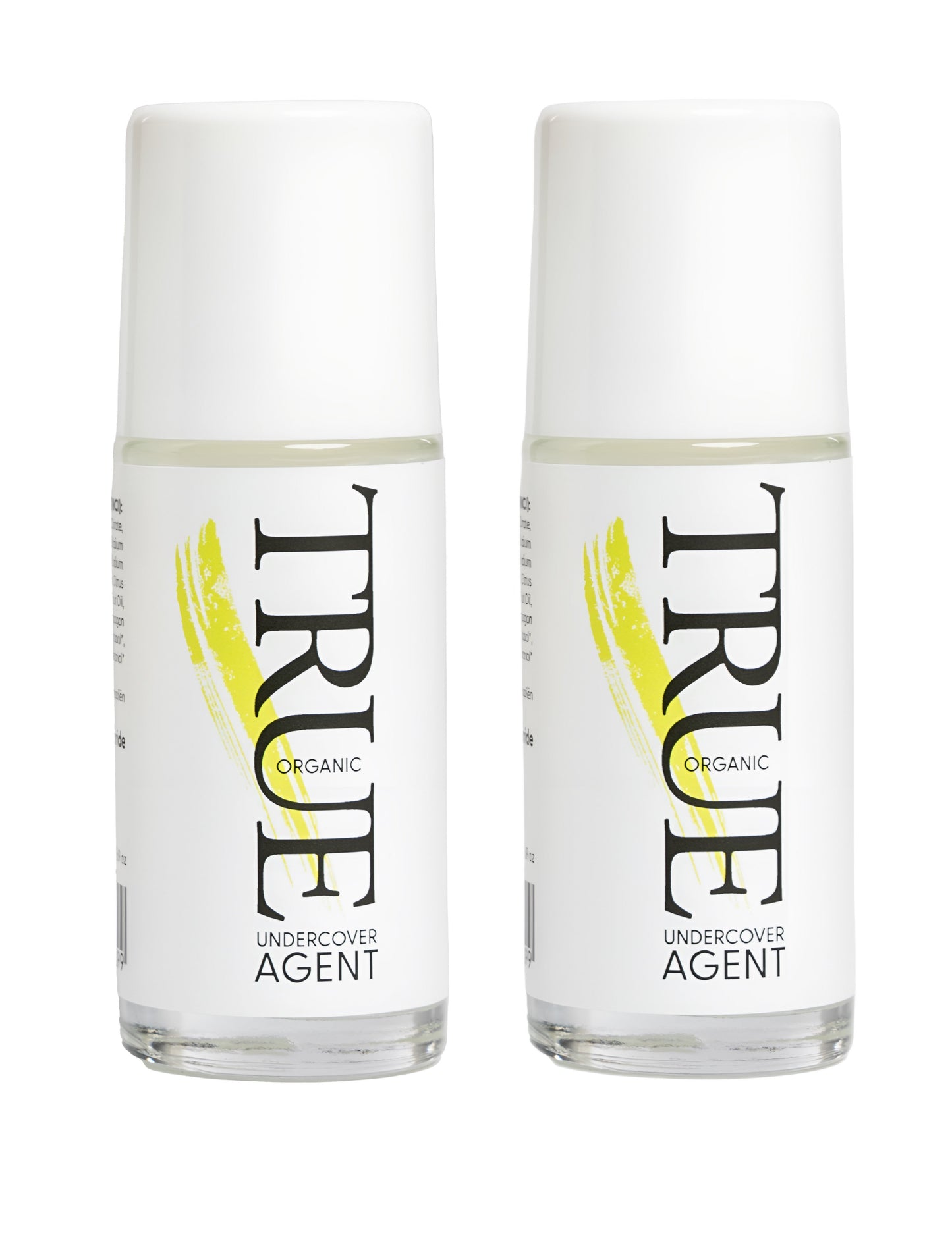 2-pack Undercover agent natuurlijke deodorant Citroengras