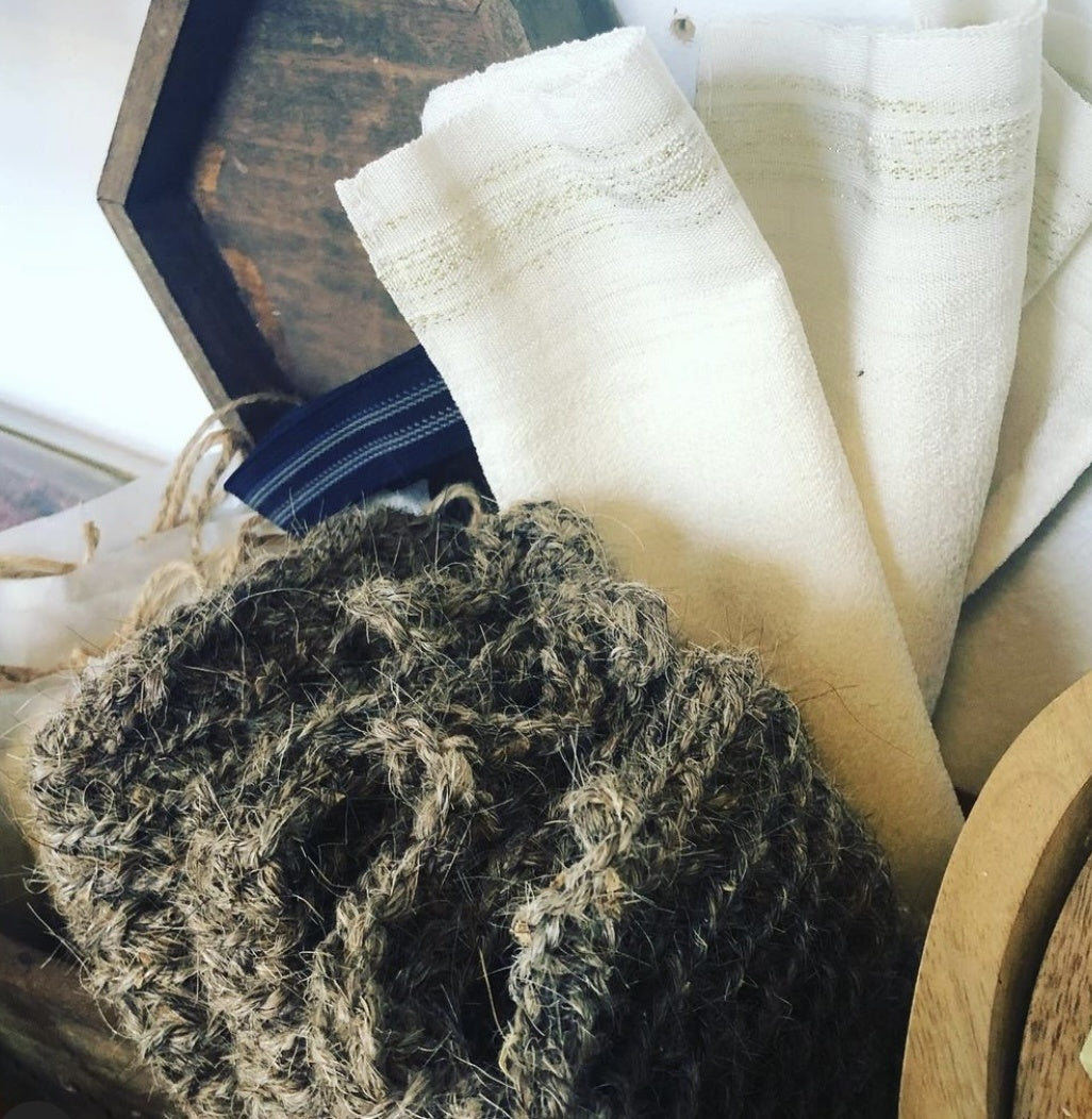 Cellulose Bath Glove-1